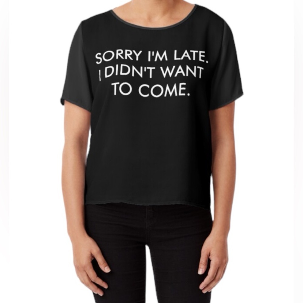 Funny Cropped Tee